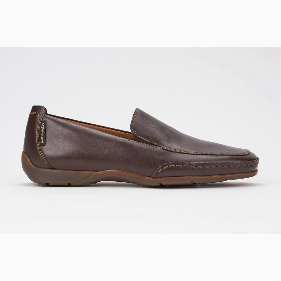 Mephisto EDLEF Læder Sko 6845937-QL - Loafers Herre Mørke Brune